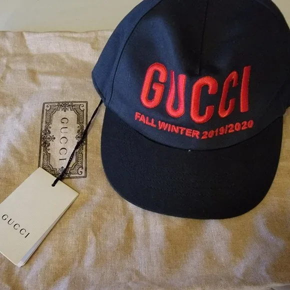 Authentic Gucci Fall/Winter 2019/2020 Runway Collection Baseball Cap